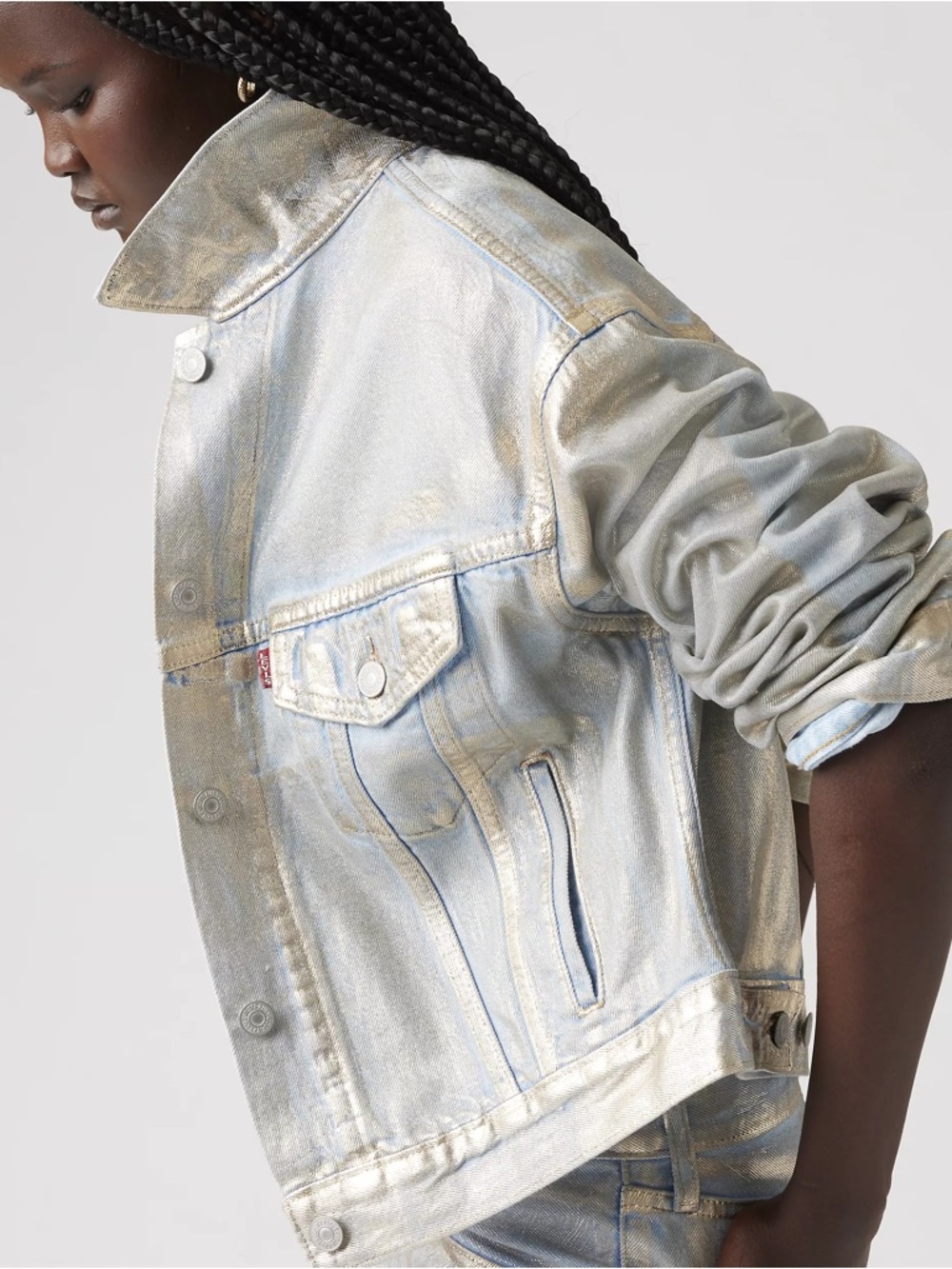 Levi's® Premium SHRUNKEN '90S TRUCKER JACKET - Picture 3 of 8